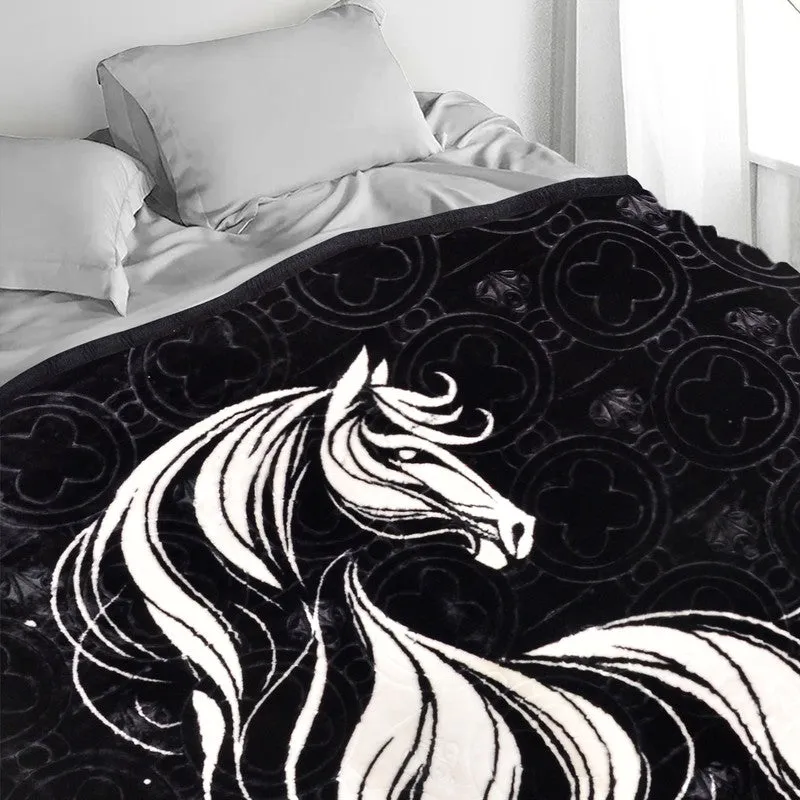 Shadow Stripes Blanket - 1300 GSM media 5