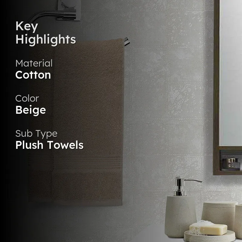 Eva Quick Dry Hand Towel (Taupe) - Set Of Two media 2