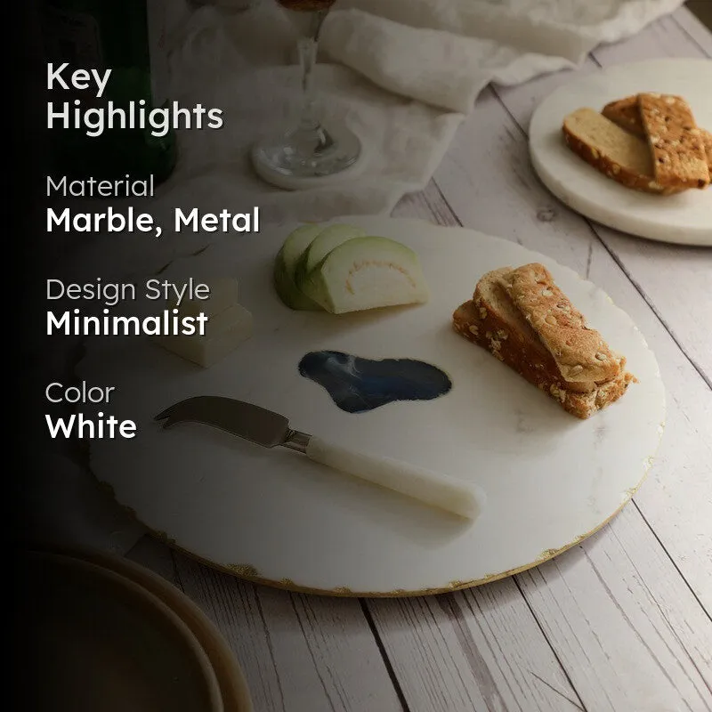 Solara Bloom (Marble,Metal) Platter media 2