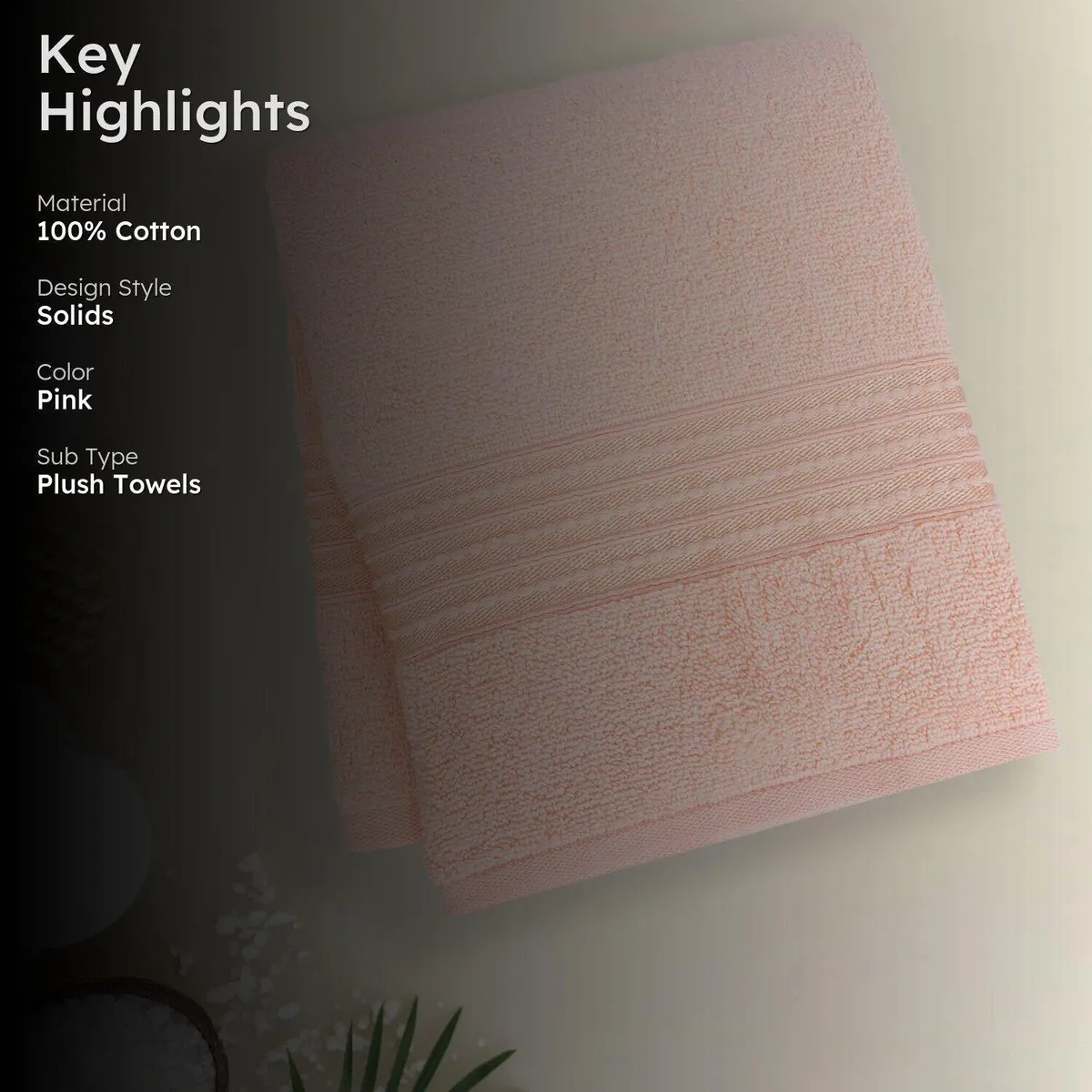Micro Cotton LuxeDry Soothe Bath Towel - Peach media 2