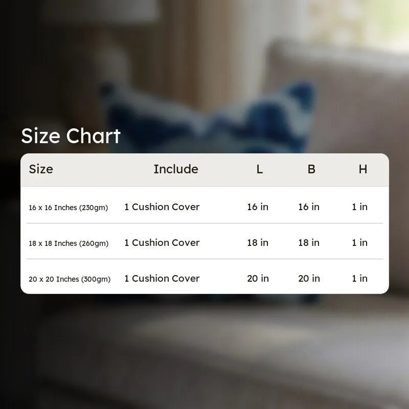 RythmFlow Cushion Cover - Blue media 7