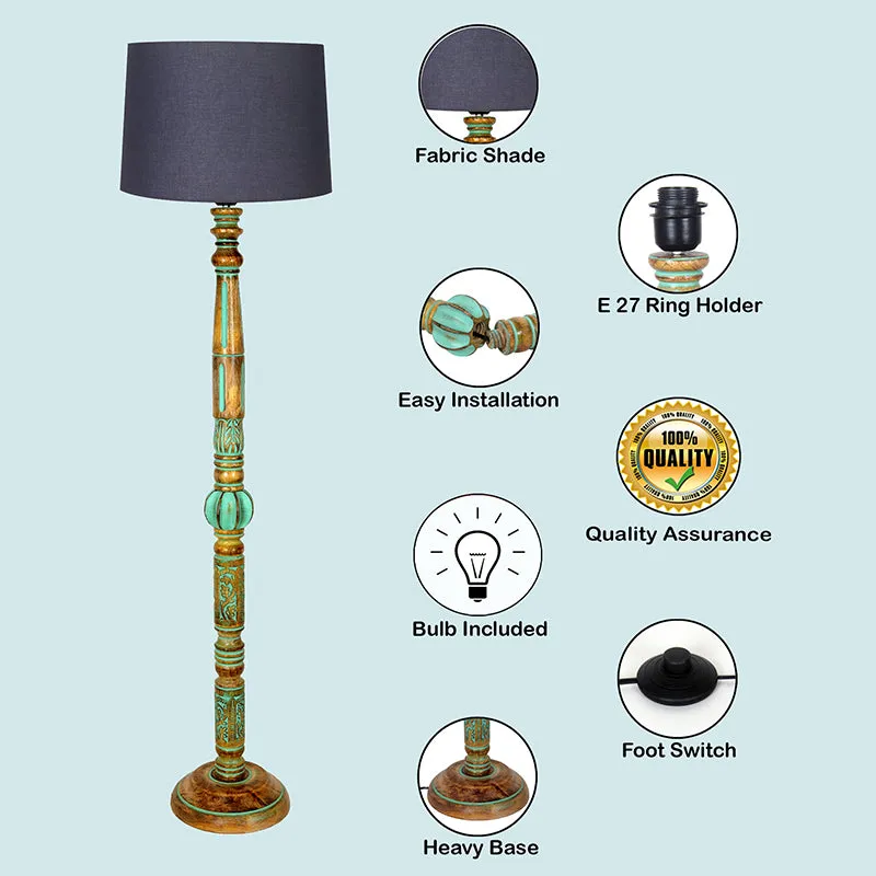 Elfin Lume Floor Lamp - Grey media 4