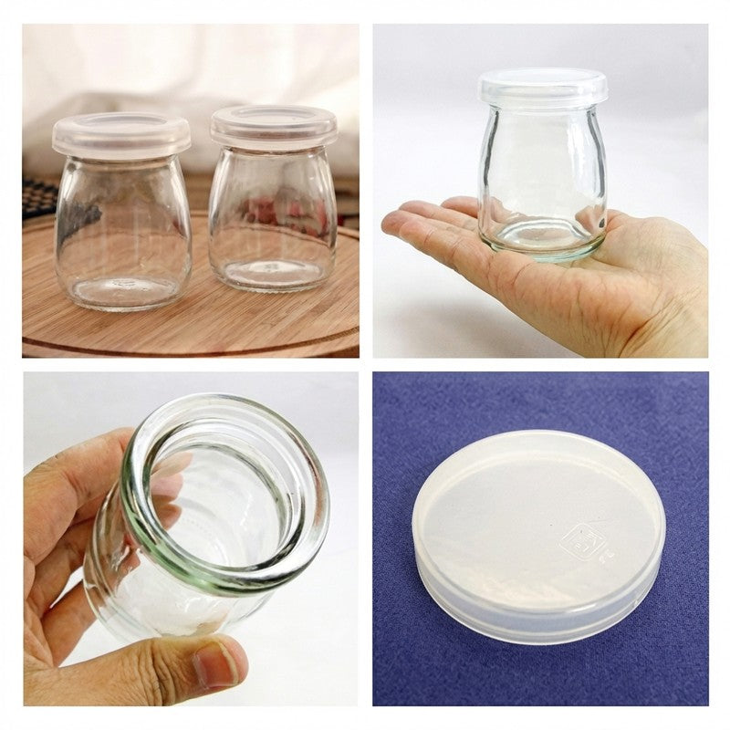 Crystal Store Glass Jar (100 mL Each) - Set Of Six media 5