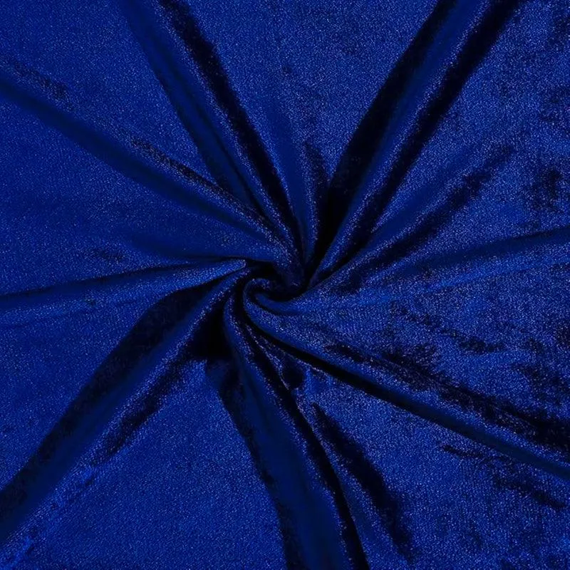 Close-up of dark blue fabric with a soft sheen