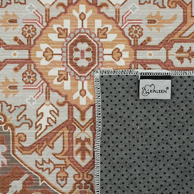 Mehrab Royal Prayer Mat (Brown,Yellow) - 550 GSM media 7