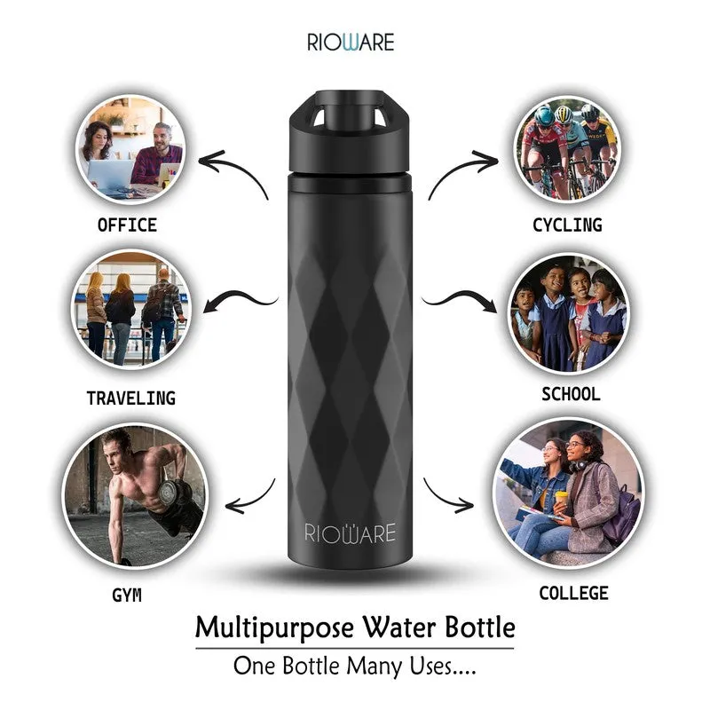 Rioware Drifto Water Bottle (Black) - 750 mL media 9