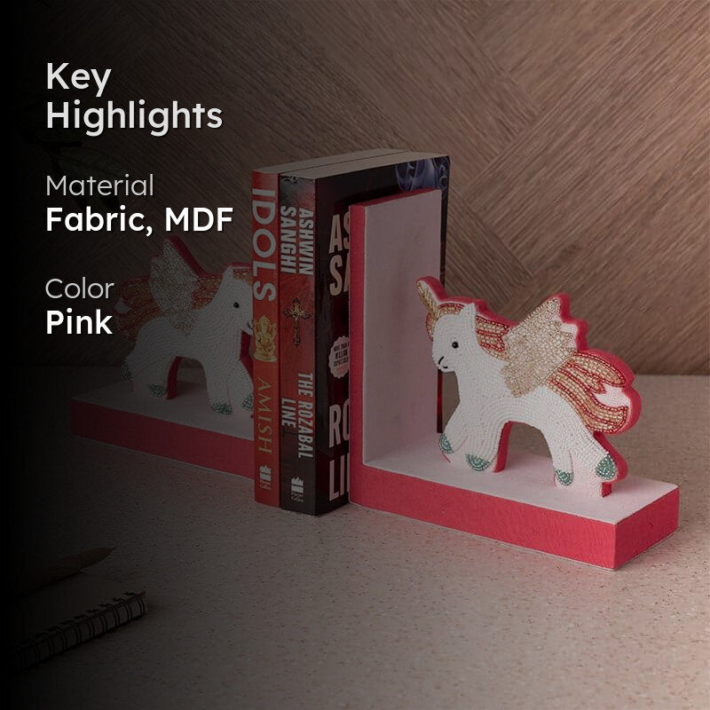 Pony Play Book Ends (Unicorn Collection) - Set Of Two media 2