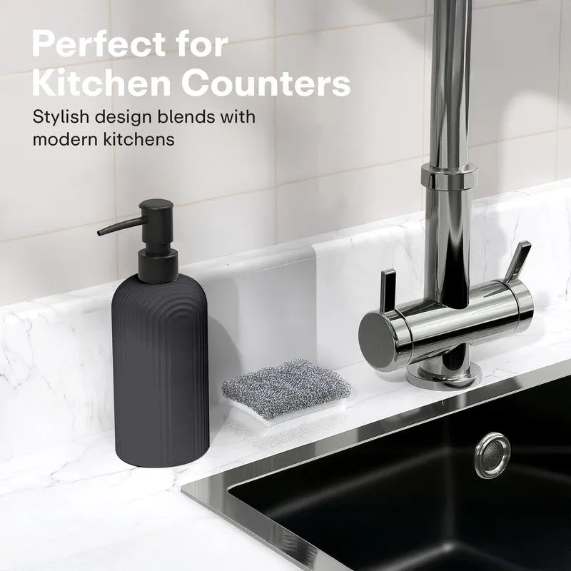 Rioware CalmCurve Liquid Soap Dispenser (300 ML) - Black media 7