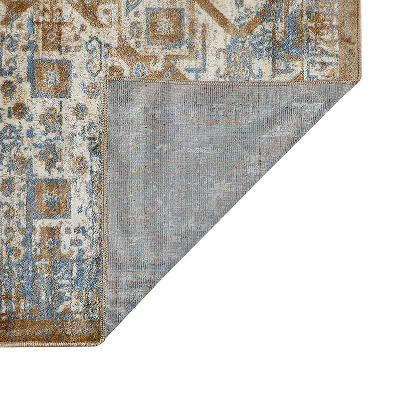 Sterlin Non-Anti Skid Carpet - Beige & Light Brown media 4