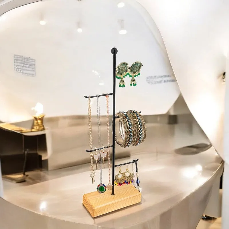 Minimal Charm Jewelry Stand media 3