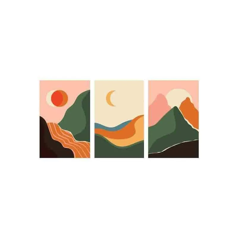 Circadian Rhythm Poly Canvas Wall Art - Three Piece Set media 5