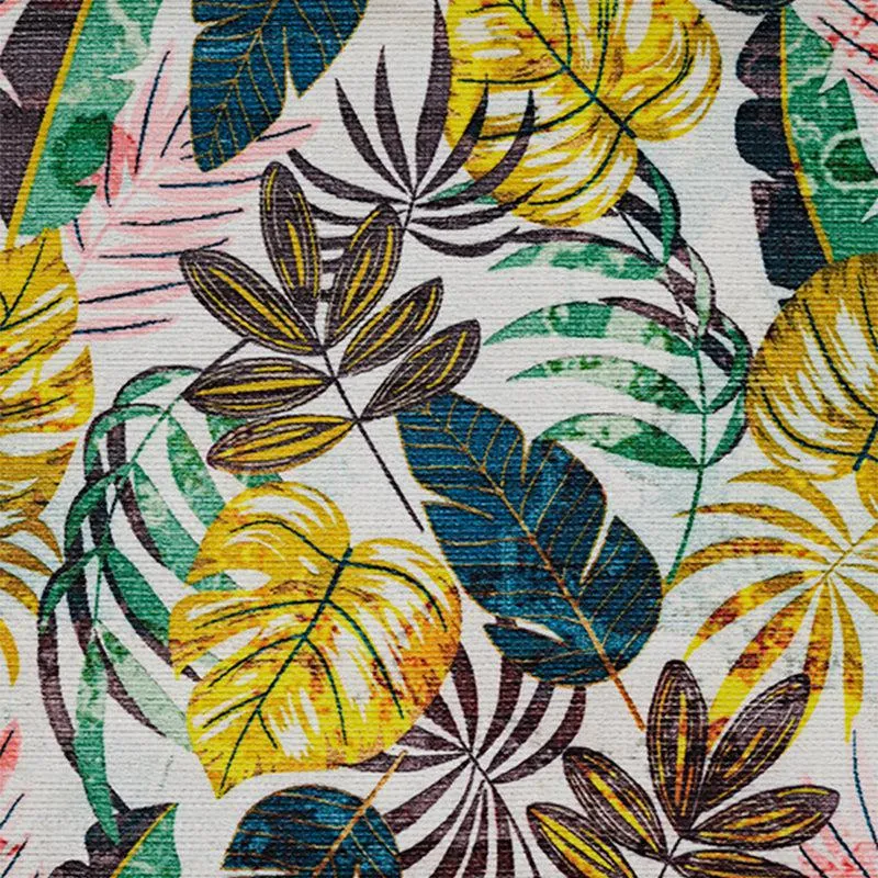 Aiden Tropical Carpet - Yellow & Green media 6