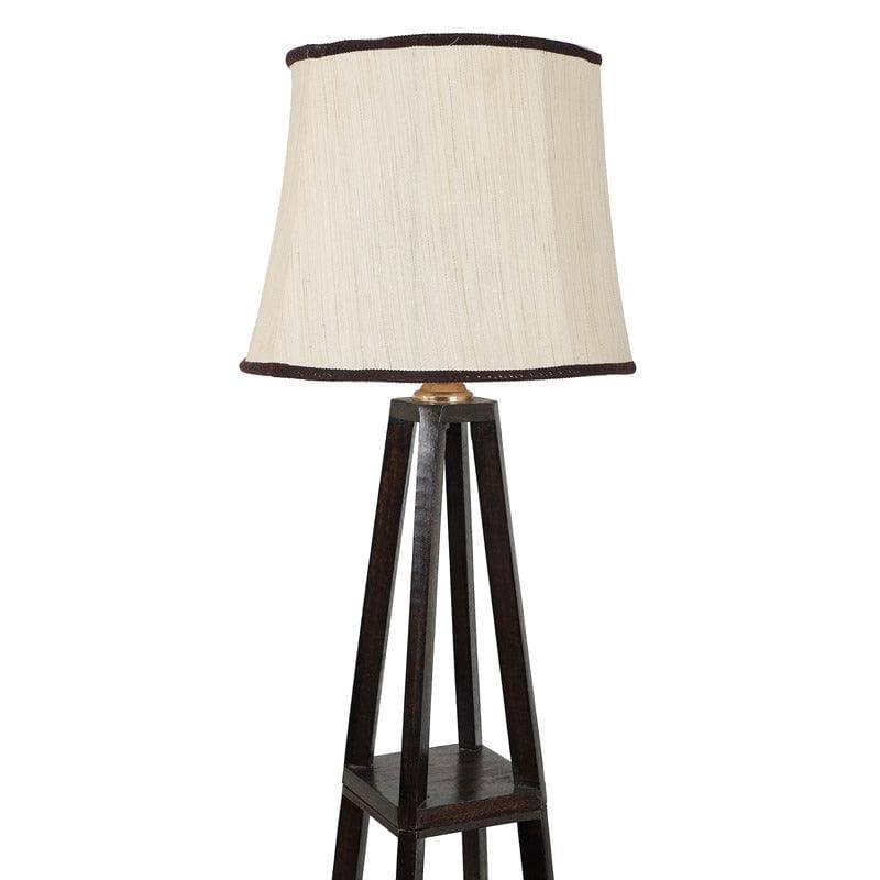 Seasa Wistera Floor Lamp With Shelf - Ivory media 5