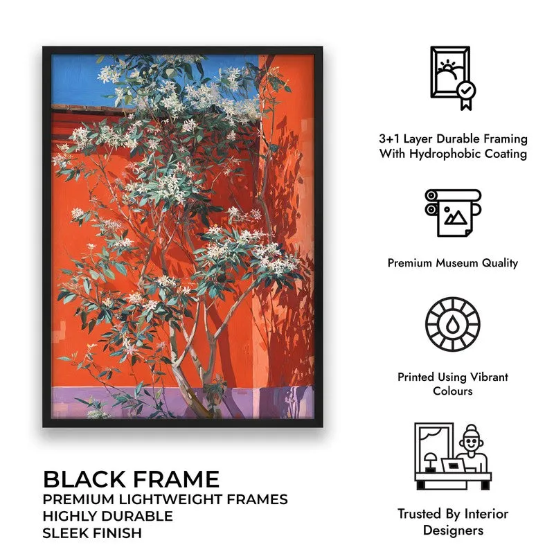 Autumra Canvas Wall Painting With Black Frame media 7