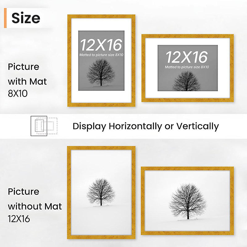 Tinge Photo Frame (Gold) - Set Of Four media 8