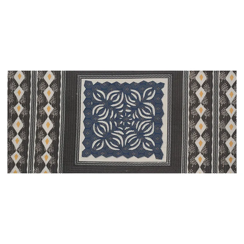 Ayatana Ethnic Cotton Diwan Set (Blue) - Six Piece Set media 5