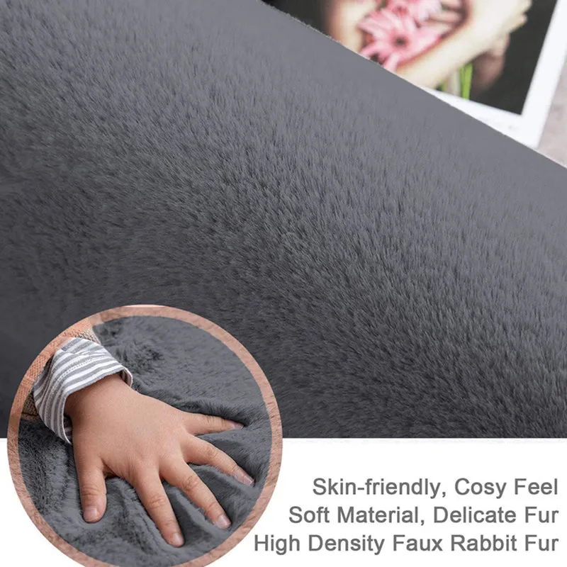 Ruffle Luxe Bath Mat - Grey media 6