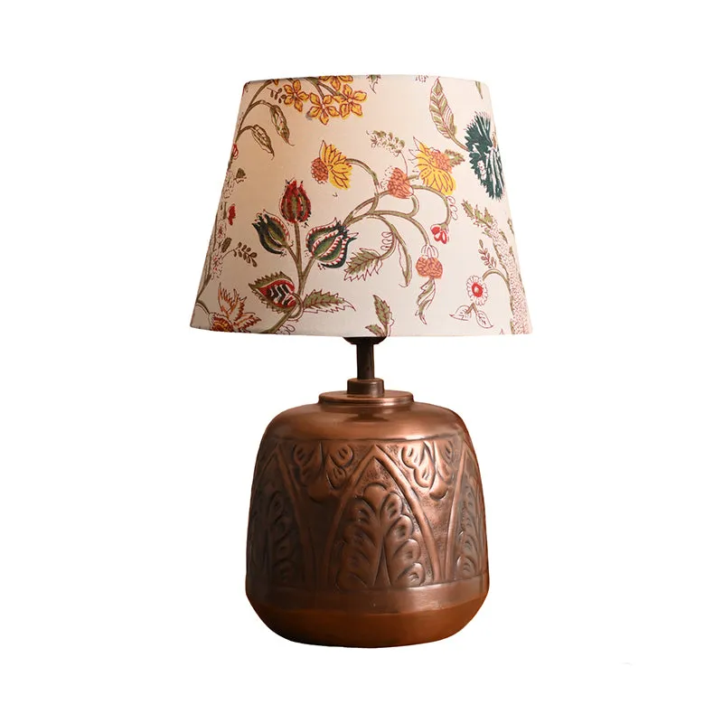 Cuppra Leaf Cotton Table Lamp - Multicolor media 4