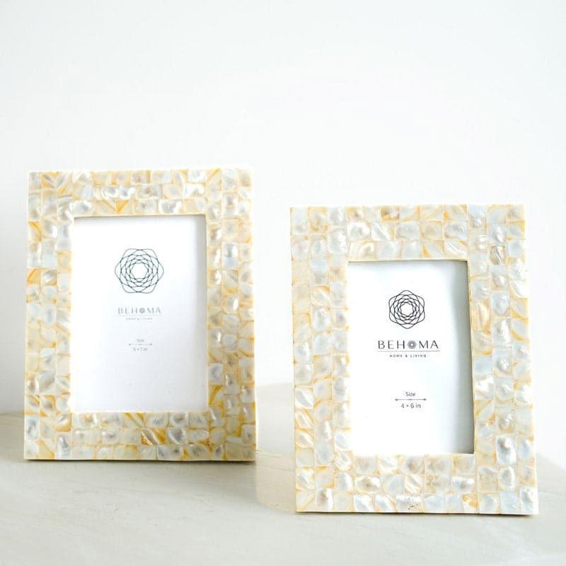 Pearl Perfect Table Photo Frame (White) - Set Of Two media 3