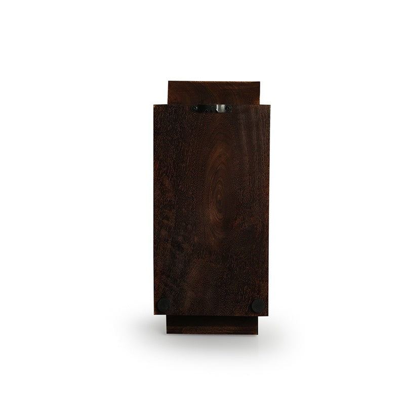 Tamra Vrinda Mango Wood & Brass Dhokra Wall Accent - Set of Two media 4