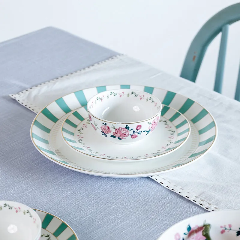 Magique: Portrait Of A Rose Dinner Set - 20 Piece Set media 5