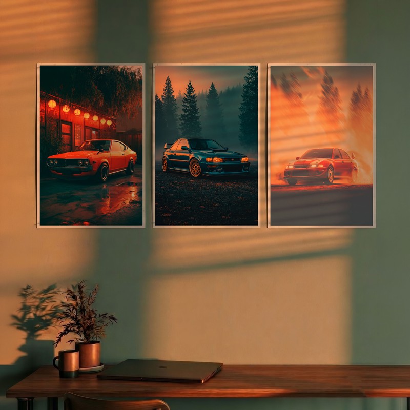 Performance Aura Cars Polymer Wall Poster