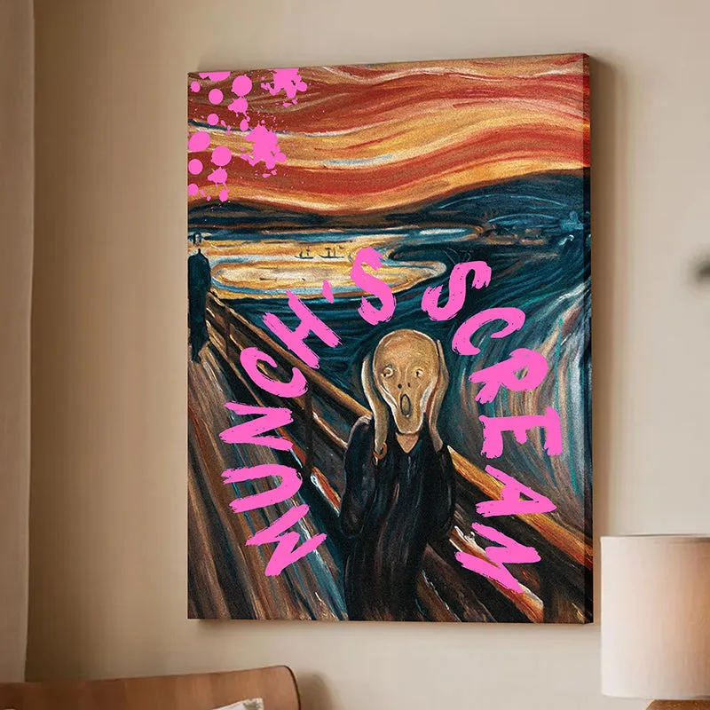 Munch's Scream Wall Art media 4