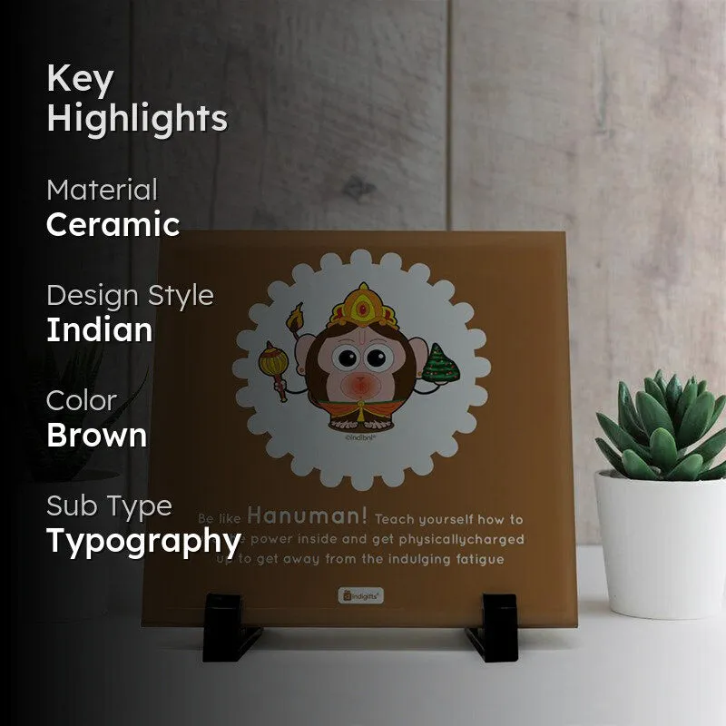 Whimsy Cute Hanuman Motivational Showpiece media 2