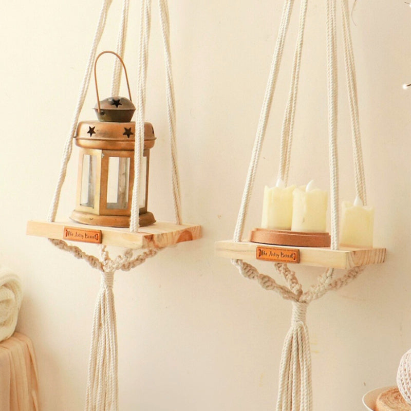 Nauko Handcrafted Floating Shelf - Set Of Two media 4