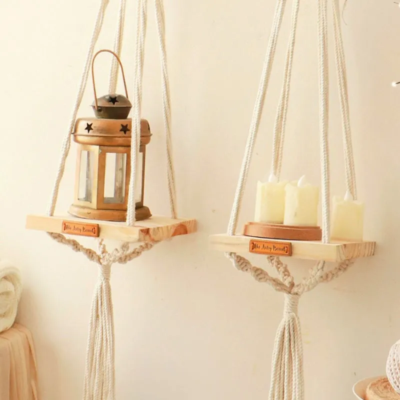 Nauko Handcrafted Floating Shelf - Set Of Two media 4