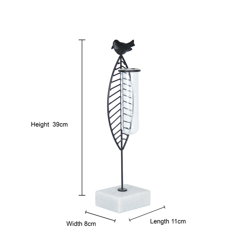 Birdo Test Tube Planter - Black media 5