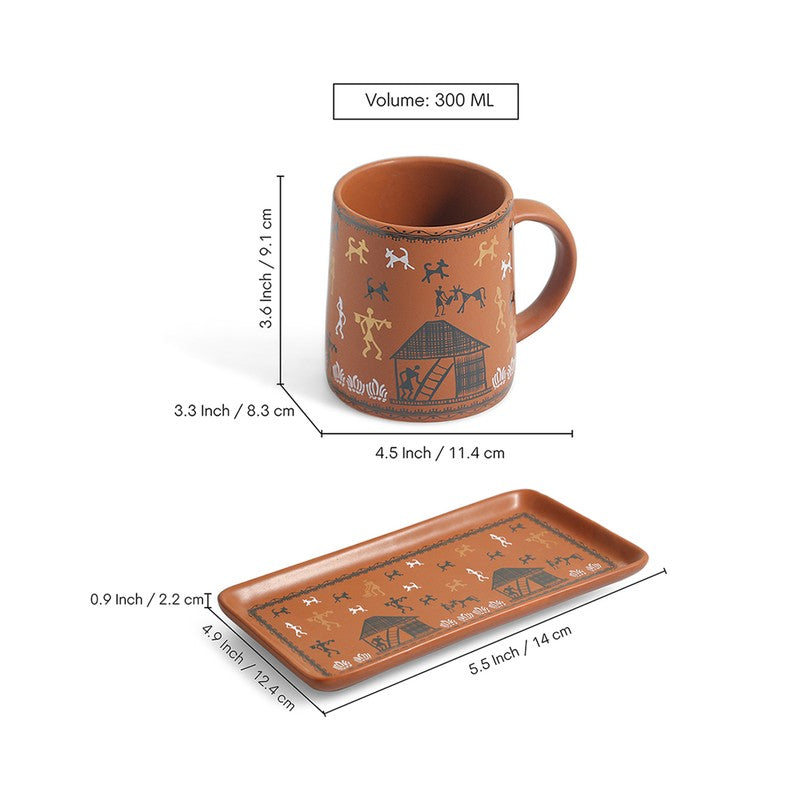 Harmony Ceramic Coffee Mug (300 mL Each) - Three Piece Set media 6