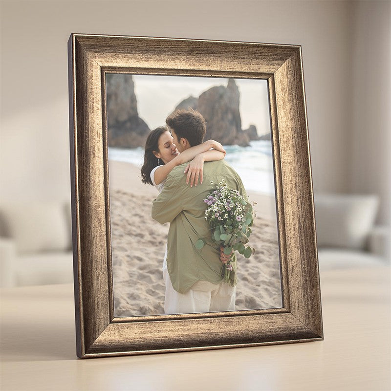 Vintage Textured PVC Photo Frame - Metallic media 7
