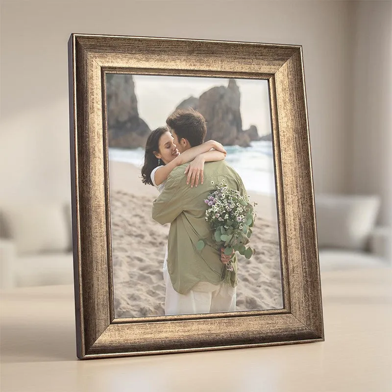 Vintage Textured PVC Photo Frame - Metallic media 7