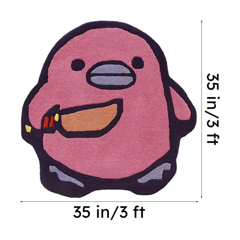 Chubby Wool Carpet - Pink media 6
