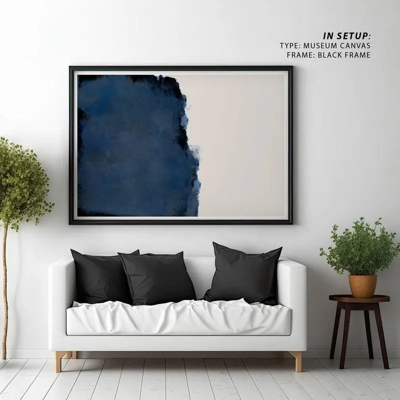 In Between Canvas Wall Painting - Black Frame media 1