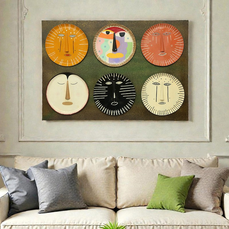 Echoes of Expression Metal Wall Accent