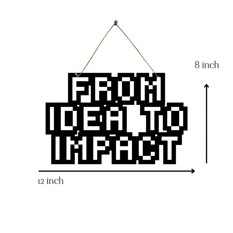 From Idea To Impact Mild Steel Wall Accent media 5