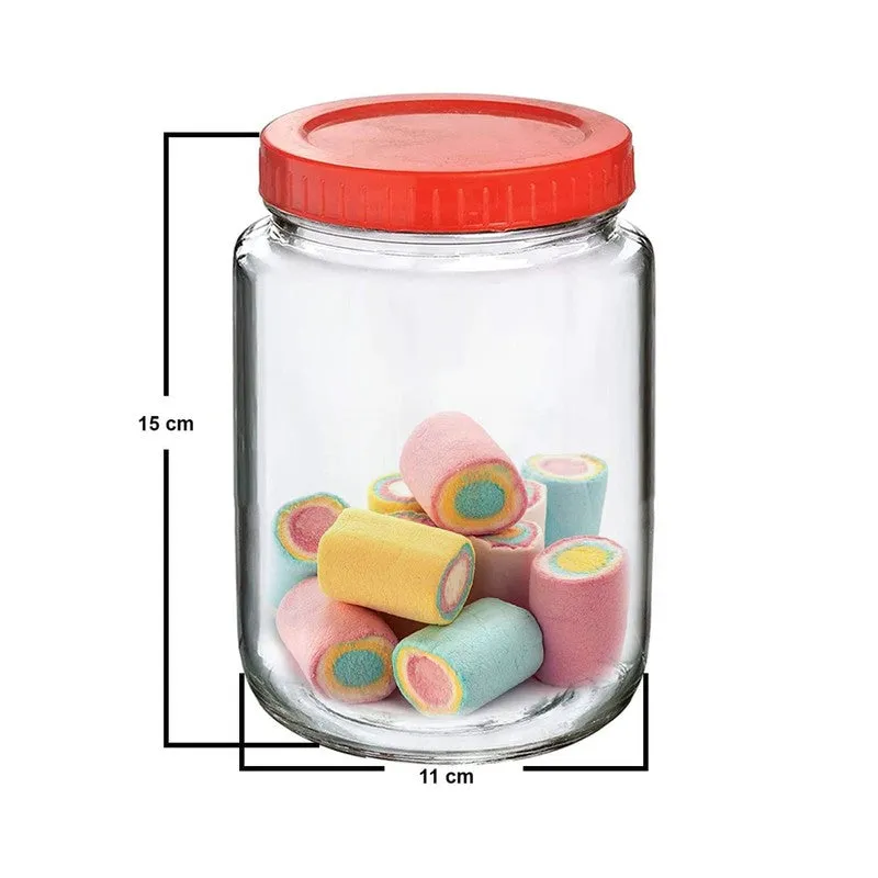 KitchenPure Glass Jar (1000 mL Each) - Set Of Six media 7