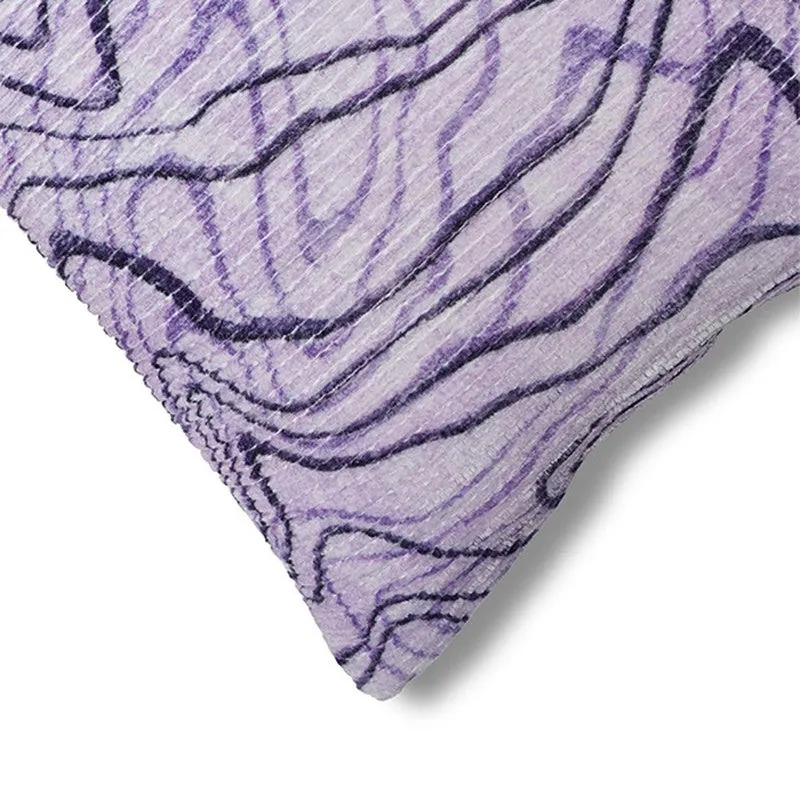 LiquidFlow Cushion Cover (Lilac) - Set Of Two media 4