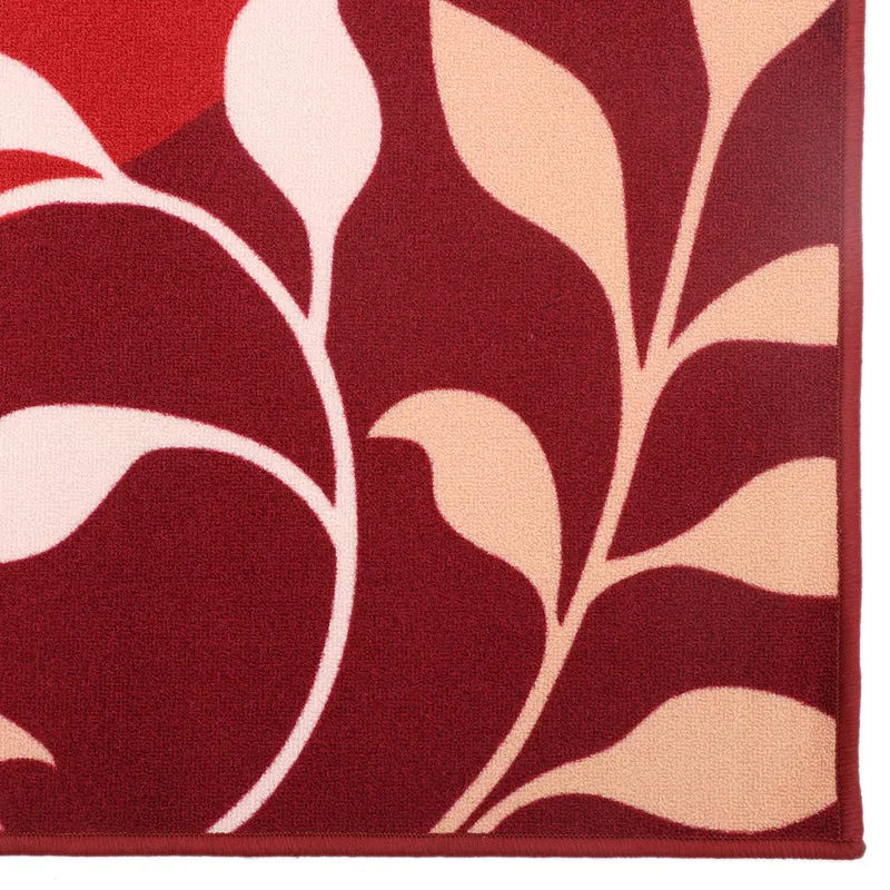 Vines & Scarlet Anti-Skid Carpet media 4