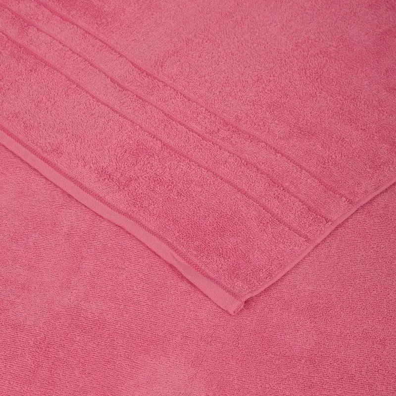 Monte Carlo Clean Wrap Pure Cotton Bath Towel - Pink media 7
