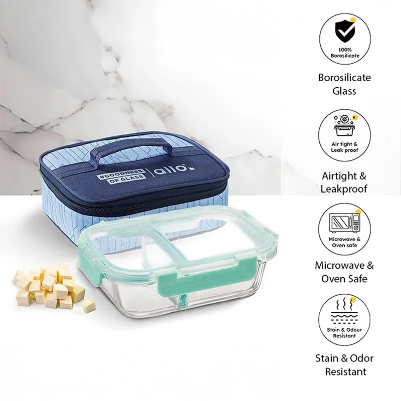 Casper Lunchbox With Bag (Navy) - 1000 ML media 1