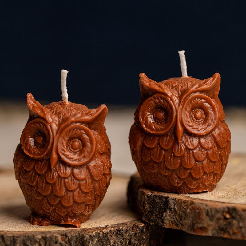 Owl Brood Coffee Scented Candle - Set Of Two media 4