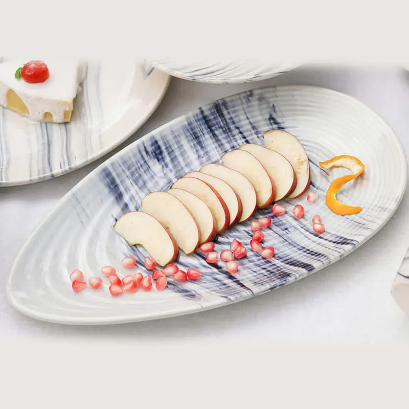 Betawi Oyster Handmade Ceramic Platter media 5