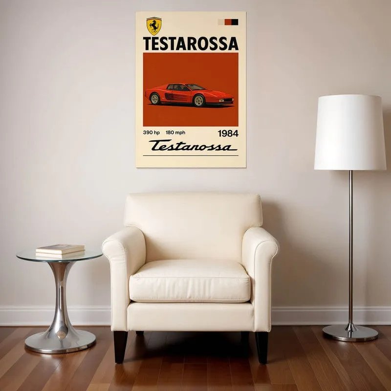 Testarossa Legend Wall Poster media 1
