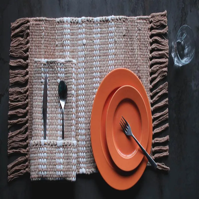 Malika Handcrafted Placemat - Set Of Two media 3