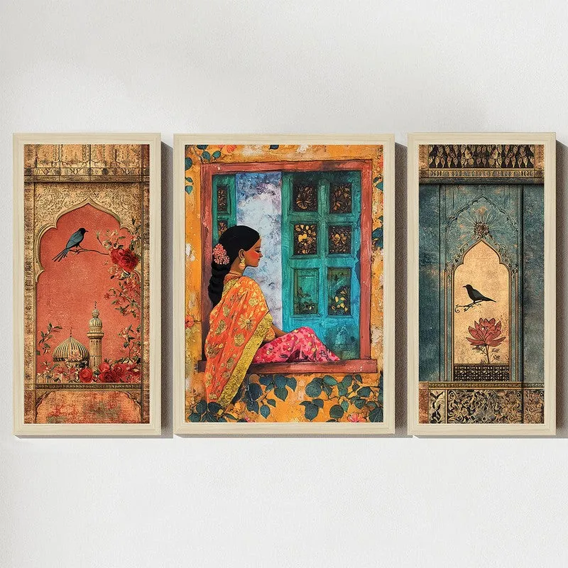 Feminine Flow Wall Art - Set of Three media 5