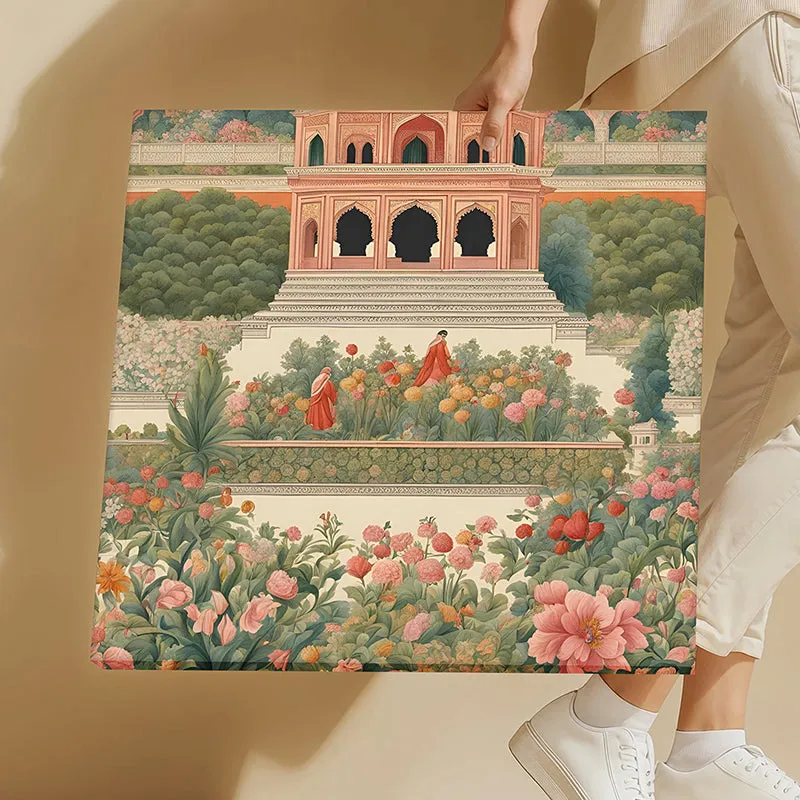 Mahal Garden Canvas Wall Art media 4