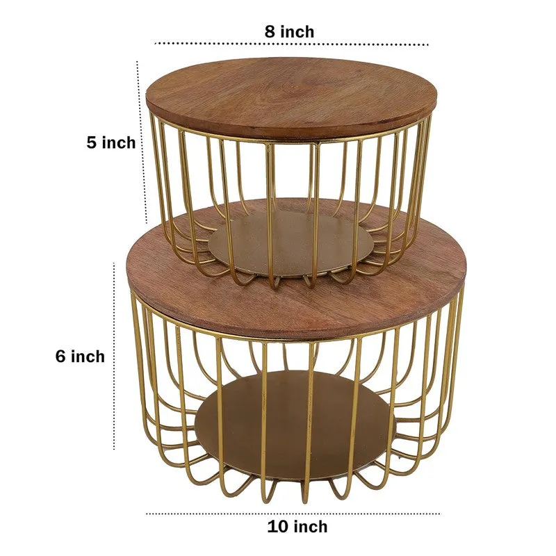 Auralis Aura Fruit Basket - Set Of Two media 7